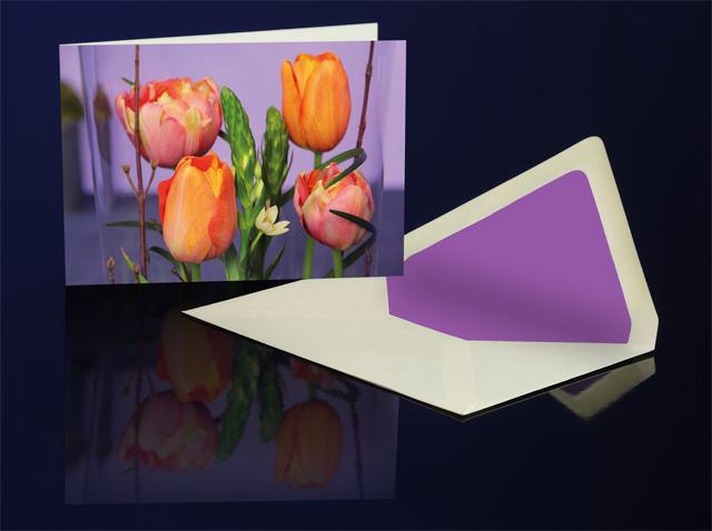 Greeting Card Tulips 4 U from the Katharine Siegling Colletion